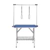 VEVOR Pet Grooming Table Two Arms with Clamp, 36''x24'' Dog Grooming Station, Foldable Pets Grooming Stand for Medium and Small Dogs