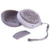 Pet Life 'Bravel' 3-in-1 Travel Pocketed Dual Grooming Brush and Pet Comb